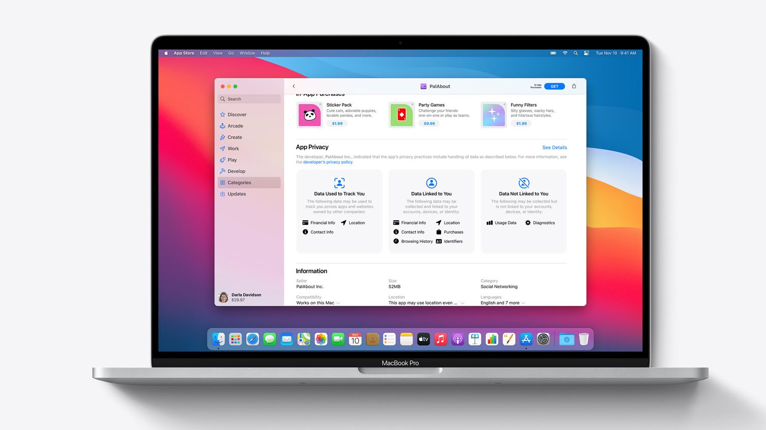 Apple macOS big Sur Datenschutz Safari