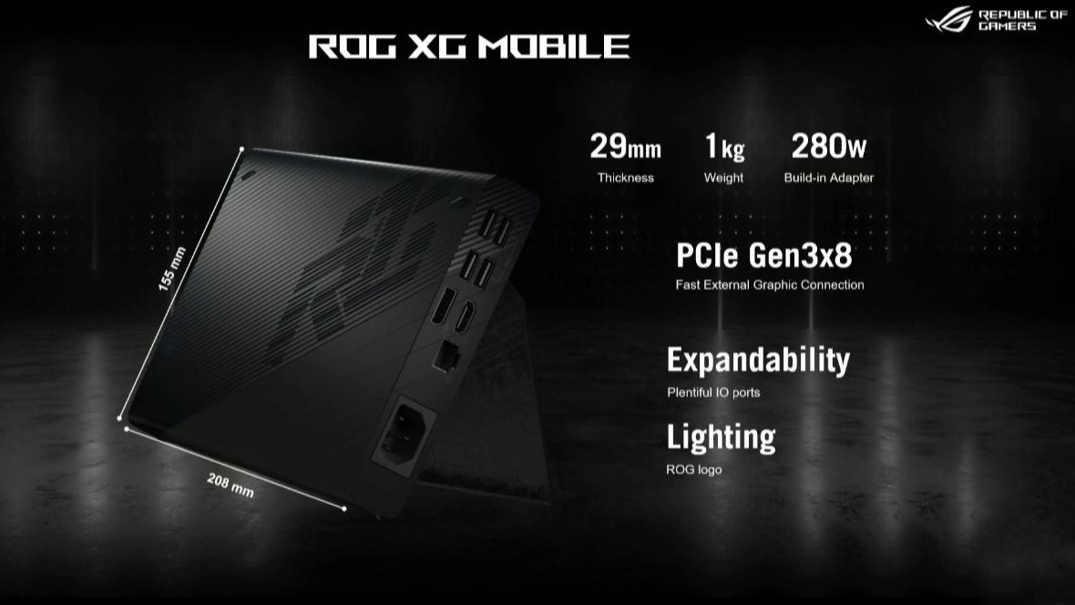 Flow X13 4 egpu ROG XG Mobile 4