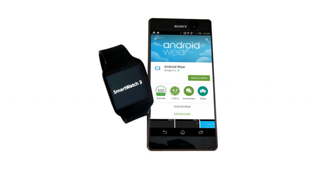 SONY Smartwatch 3 mit Android Wear – Kontrollzentrale am Handgelenk