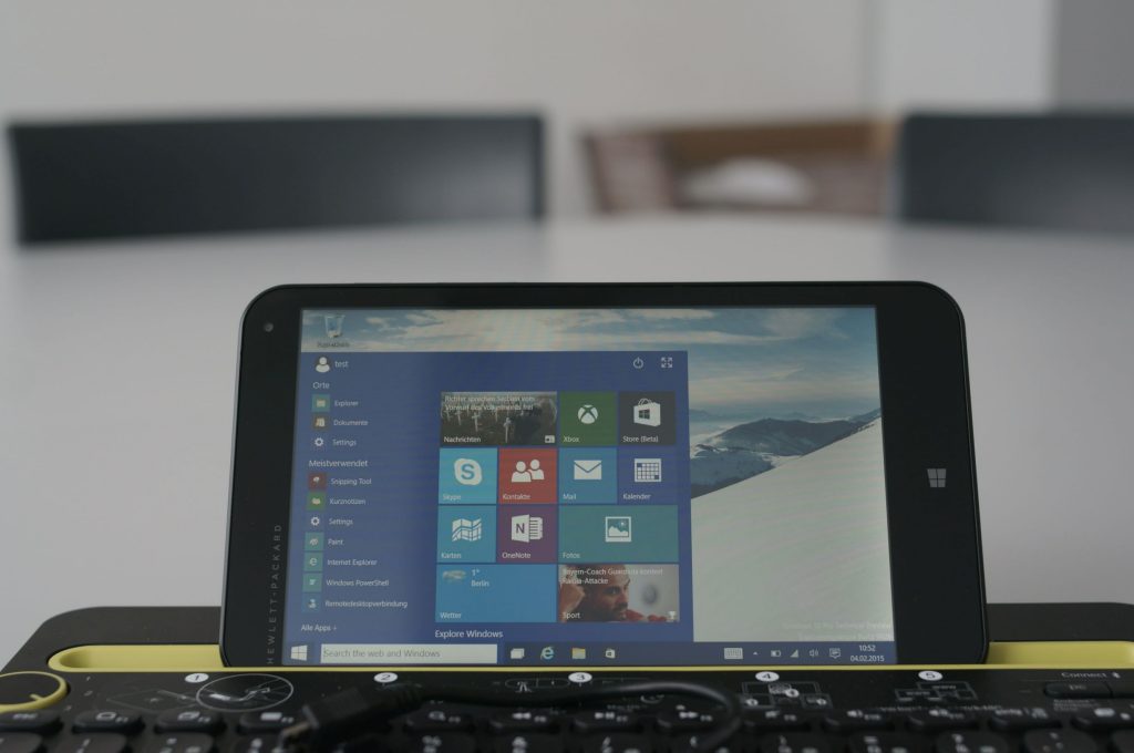 Windows 10 Preview auf dem HP Stream 7 installieren