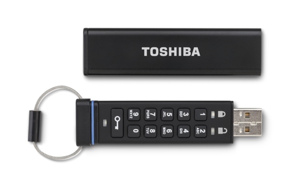 Hier sind ihre Daten sicher: Toshiba stellt Encrypted USB Flash Drive vor