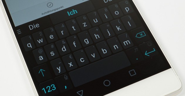 Android Smartphone Tastaturen