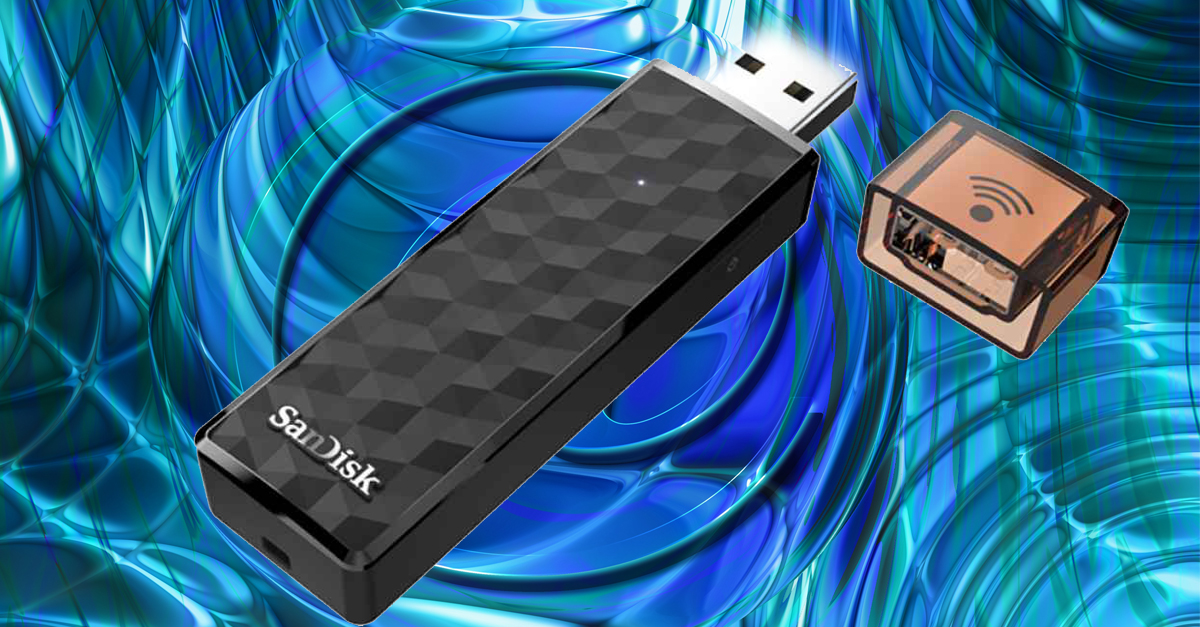 SanDisk Connect – USB-Stick mit integriertem Access Point – 64 GB mit W-LAN-Anbindung
