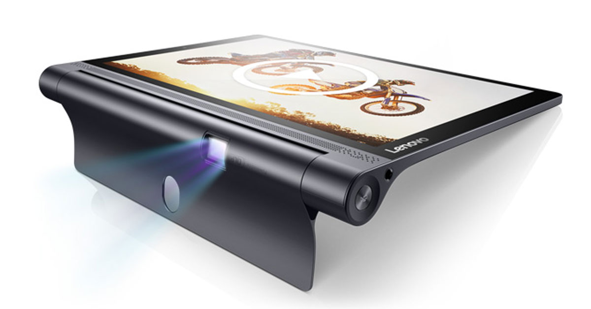 IFA 2015: Yoga Tab 3 Pro – Lenovos Beamer im Tablet bringt 70-Zoll-Bilddiagonale