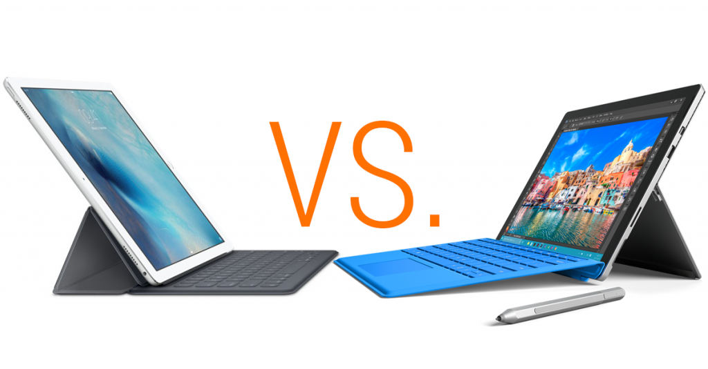 Glaubensfrage: Apple iPad Pro oder Surface Pro 4?