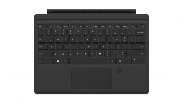 Surface Pro 4 Type Cover mit Fingerprint ID