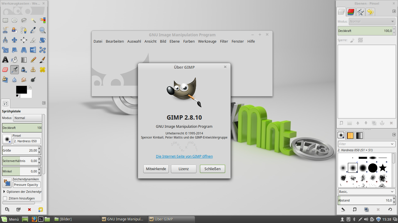 Mint – App – GIMP