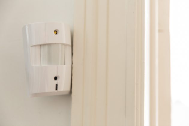 Smart Home Alarmsystem Bewegungsmelder mit kamera und Blitzlicht