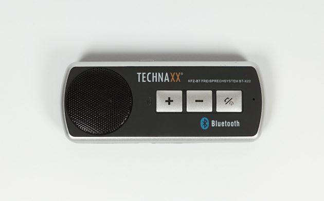 Test Technaxx Bluetooth KFZ-Freisprecheinrichtung BT-X22 Frontansicht