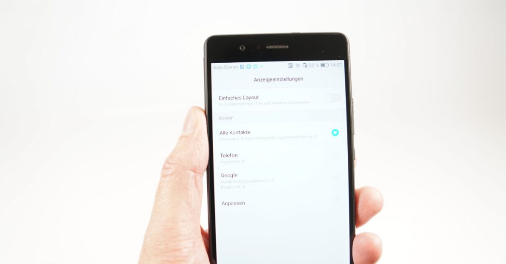 Android: Verlorene Kontakte sichtbar machen und wiederherstellen