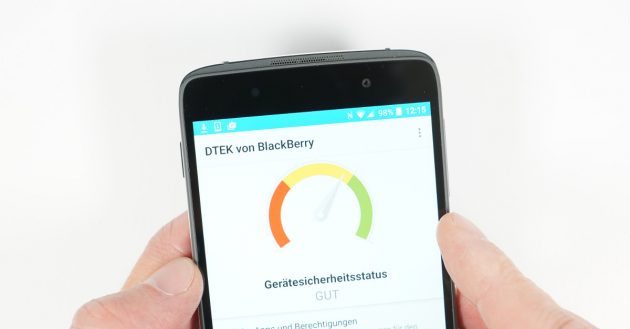 Test BlackBerry DTEK50