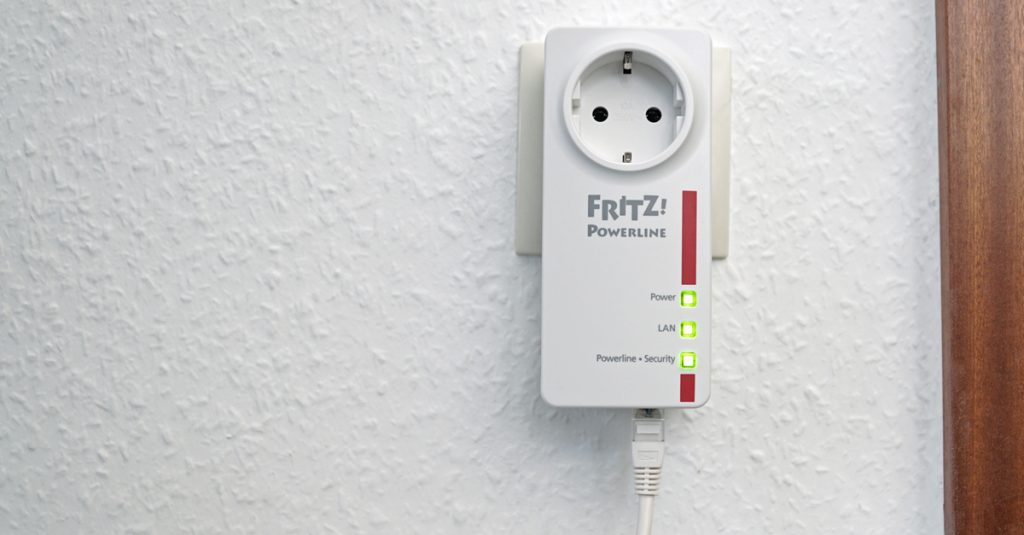 Datenstrom: Fritz!Powerline 1220E Set im Test