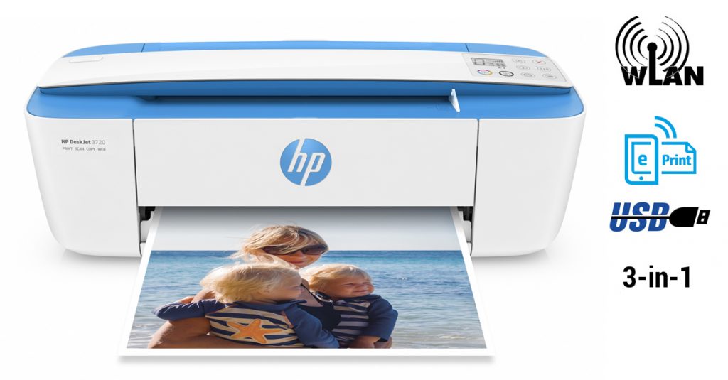 Kurztest: HP DeskJet 3720 – kompakter All-in-one Tintenstrahldrucker für den Heimanwender