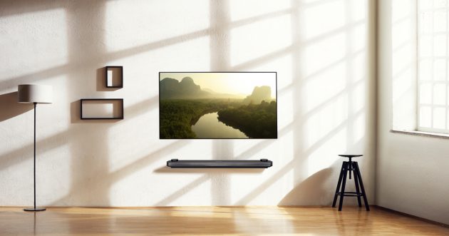 LG präsentiert auf der CES 2017 die neuen Signature OLED TV W-Geräte