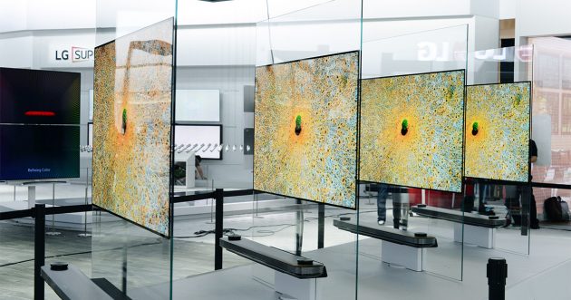 LG präsentiert auf der CES 2017 die neuen Signature OLED TV W-Geräte