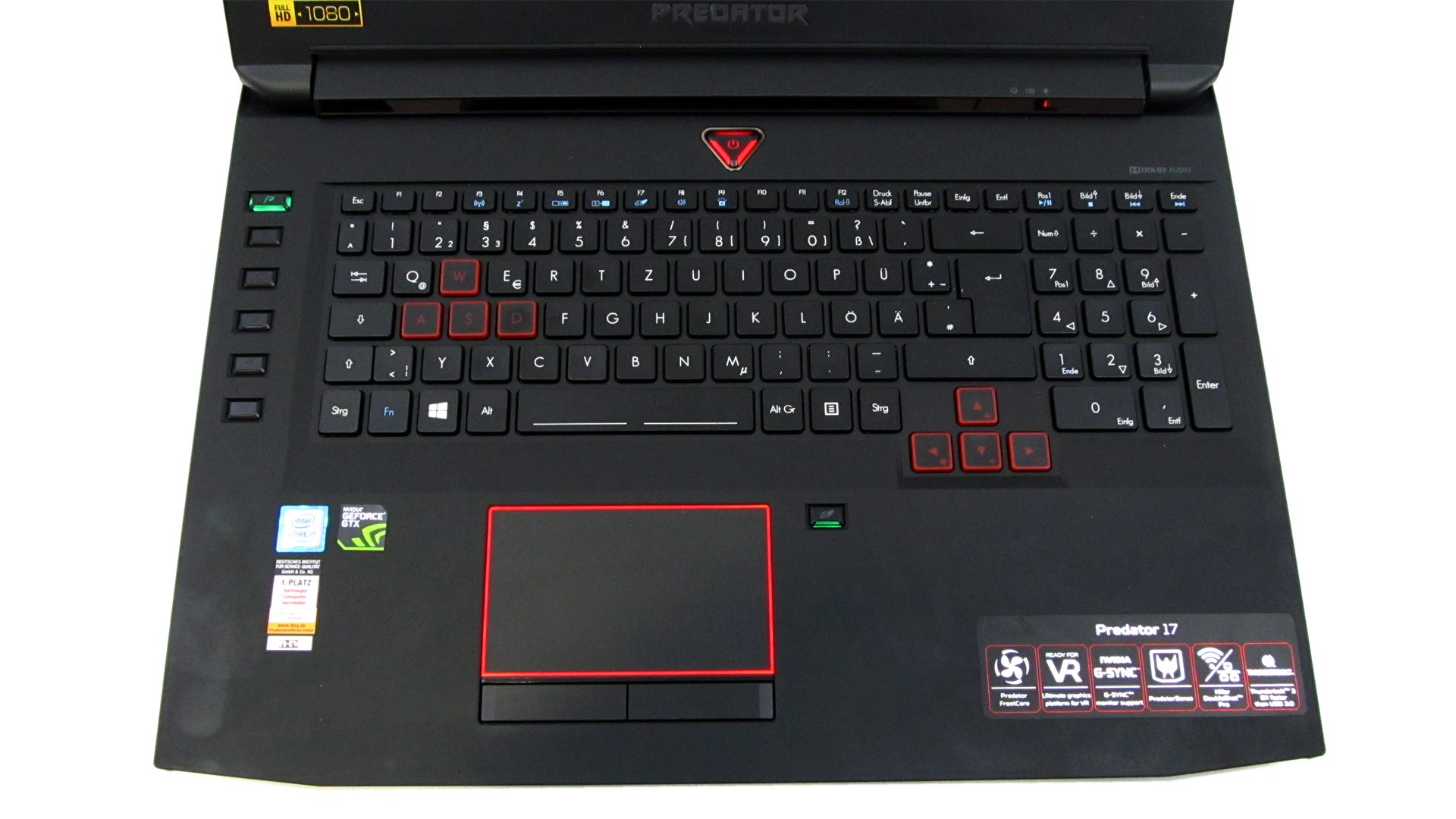 Acer Predator 17 G9-793-79NC Tastatur_1