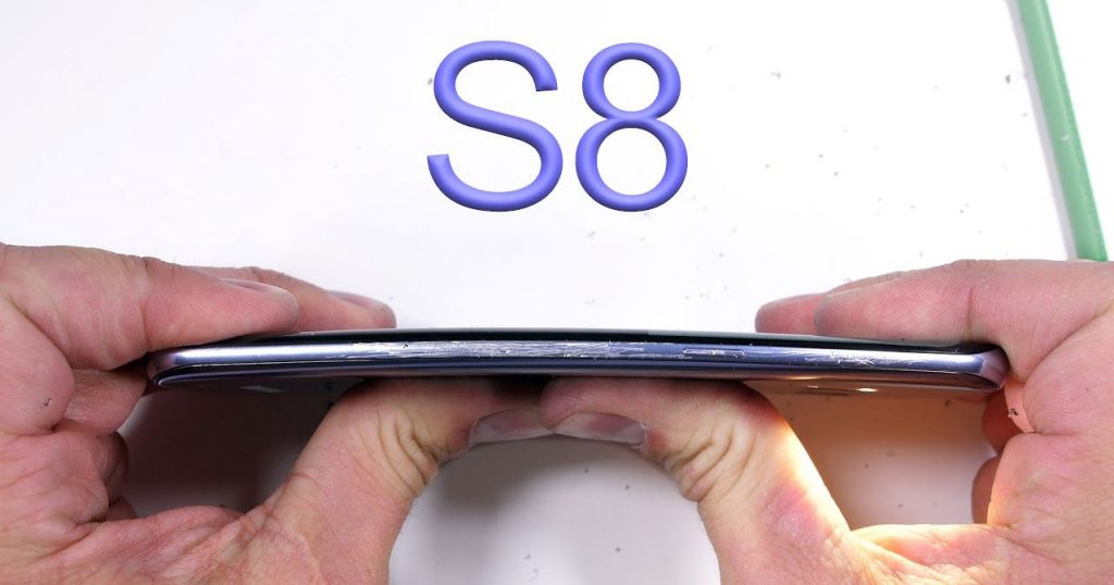 Samsung Galaxy S8 im Härtetest bei JerryRigEverything