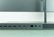 Die hinteren Ports des  HP ENVY 27-b153ng All in One PC