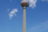 Berliner Fernsehturm, fotografiert mit Samsung Galaxy S8+