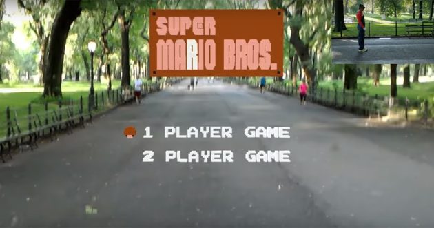 super mario in mixed reality