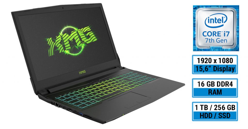 Test: SCHENKER XMG A517 – dxf Gaming Laptop mit 15,6 Zoll Full HD-Display
