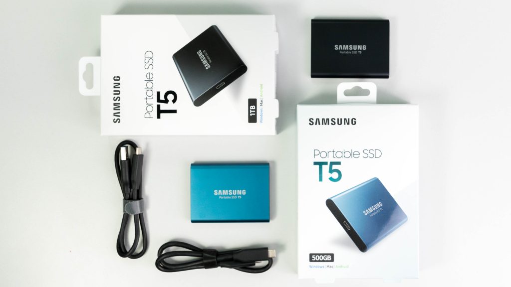 Samsung SSD T5 – Klein, leicht, schnell