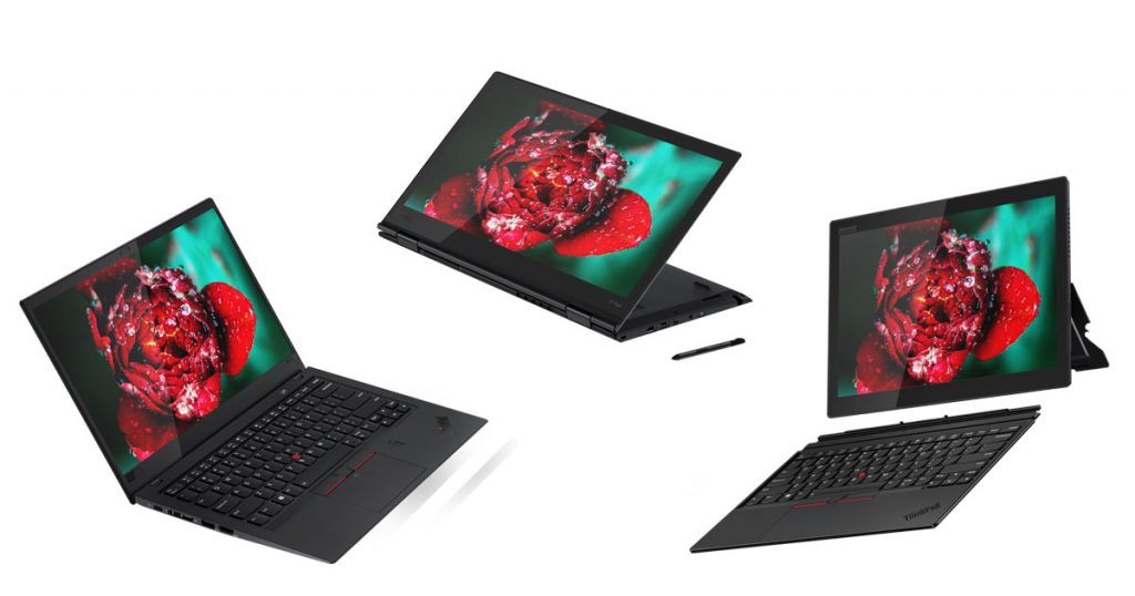 CES 2018: Lenovo ThinkPad X1 Carbon, X1 Yoga und X1 Tablet