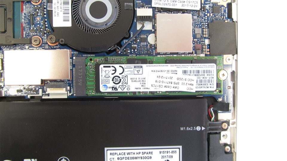 HP EliteBook x360 1020 M.2-Modul