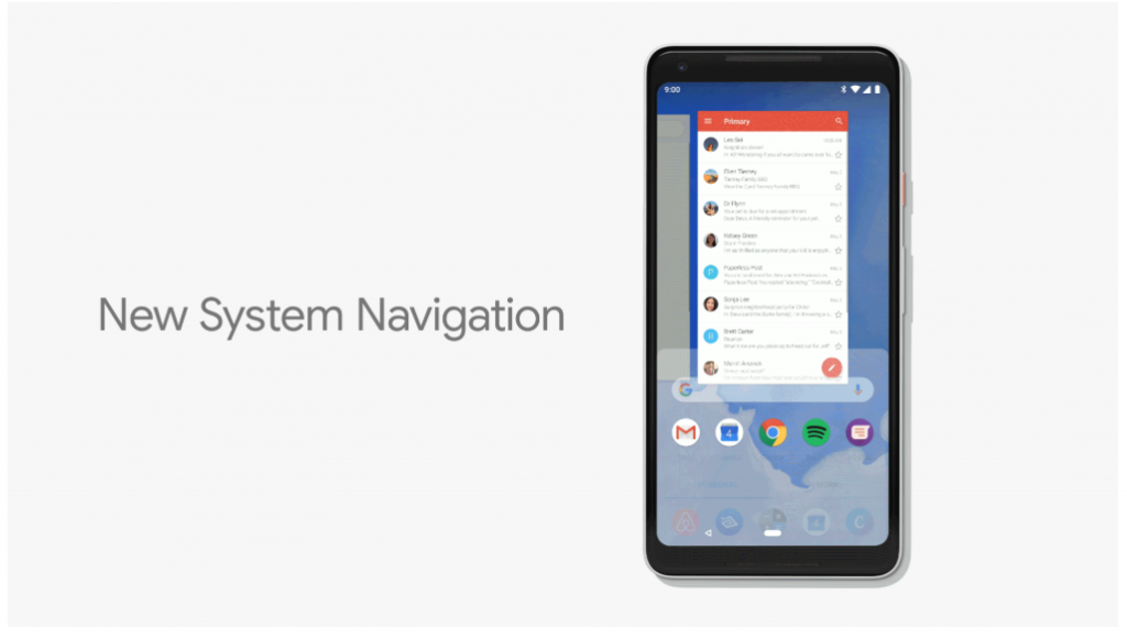 android p navigation