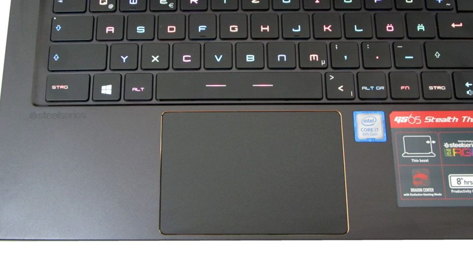 MSI GS65 8RF-078 Stealth Thin Tastatur_2