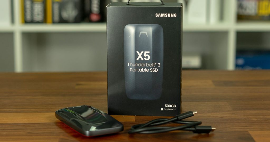 Samsung X5 Thunderbolt SSD im Test: Speeeeeed