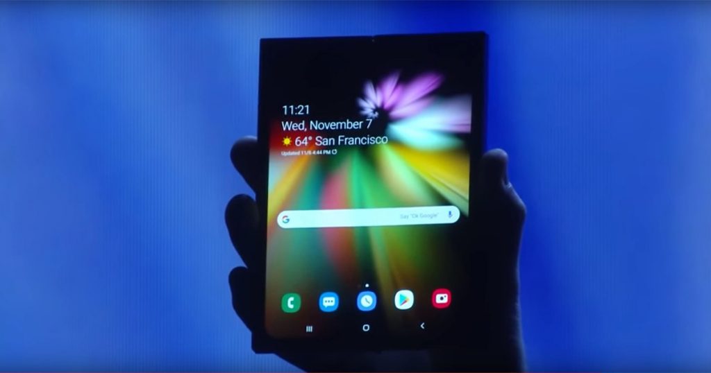 Samsung zeigt endlich das marktreife faltbare Display