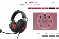 lioncast lx55 usb gaming headset software