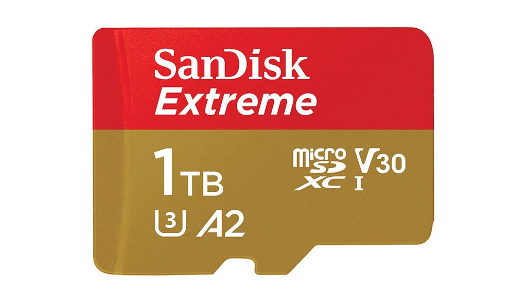 SanDisk Extreme 1 TB microSD-Karte verfügbar