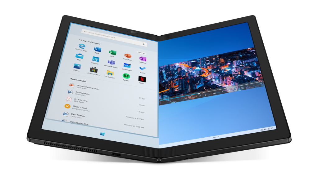 CES 2020: Notebook mit faltbarem Display – Lenovo ThinkPad X1 Fold kostet 2.500 USD