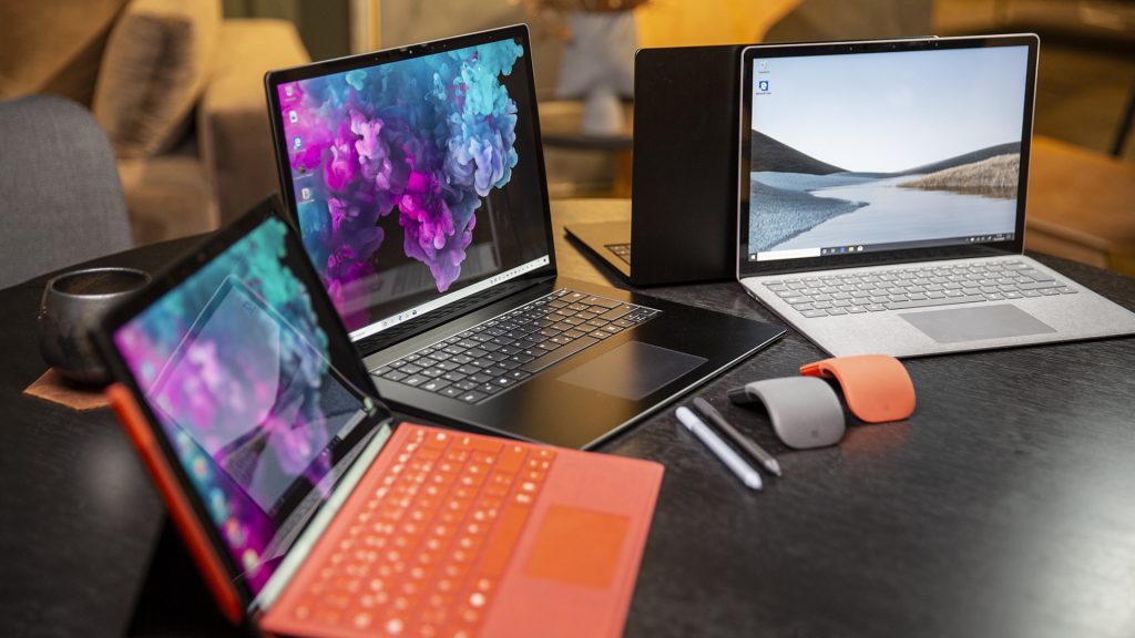 Eine schrecklich nette Microsoft Surface Familie
