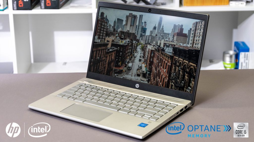 HP Pavilion 14: Leichtes Office-Notebook mit Intel Optane