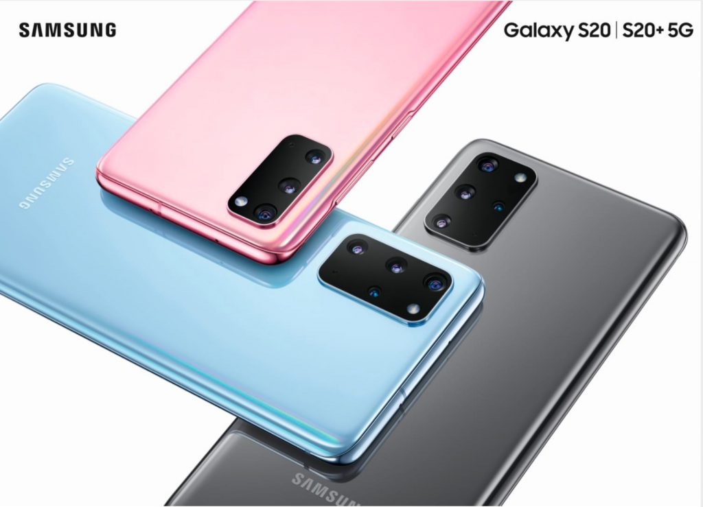 Samsung Galaxy S20 Farben