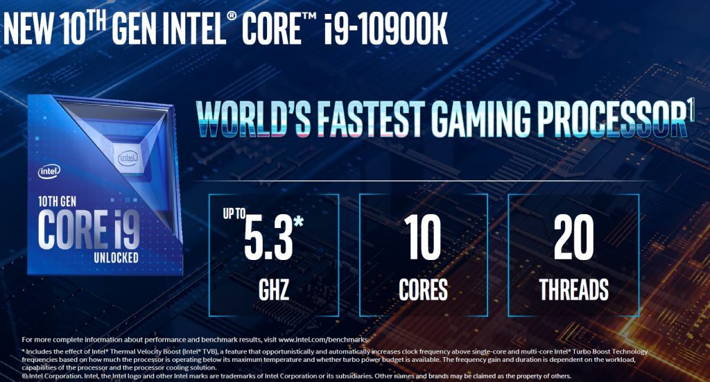 Intel Comet-Lake Gaming