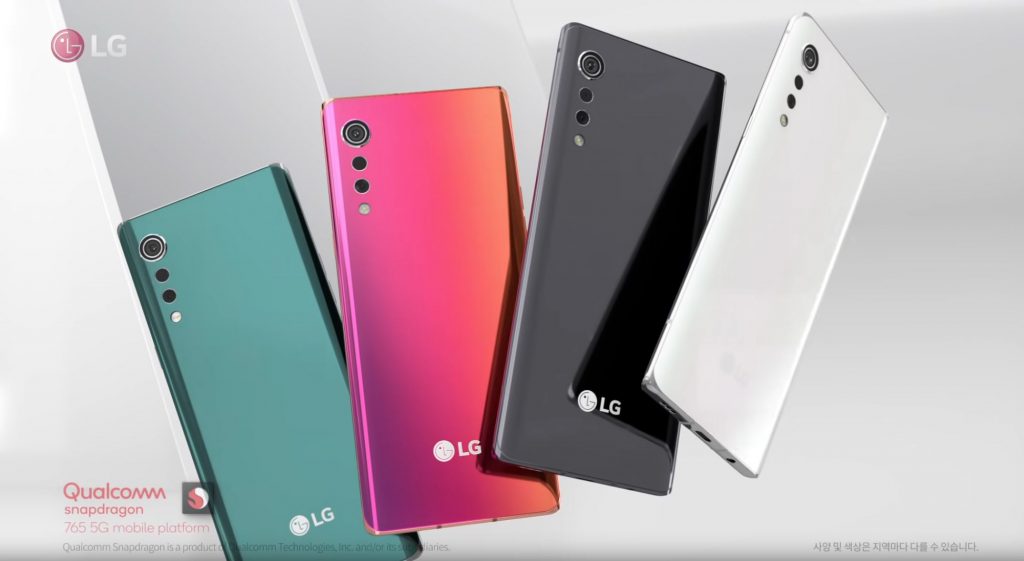LG Velvet Smartphone News Farben