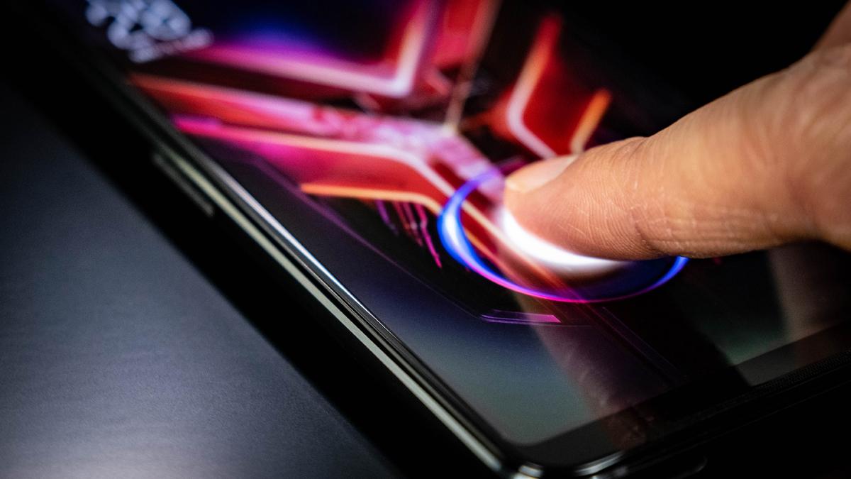 ASUS ROG Phone 3 Gaming-Smartphone Fingerprint im Display
