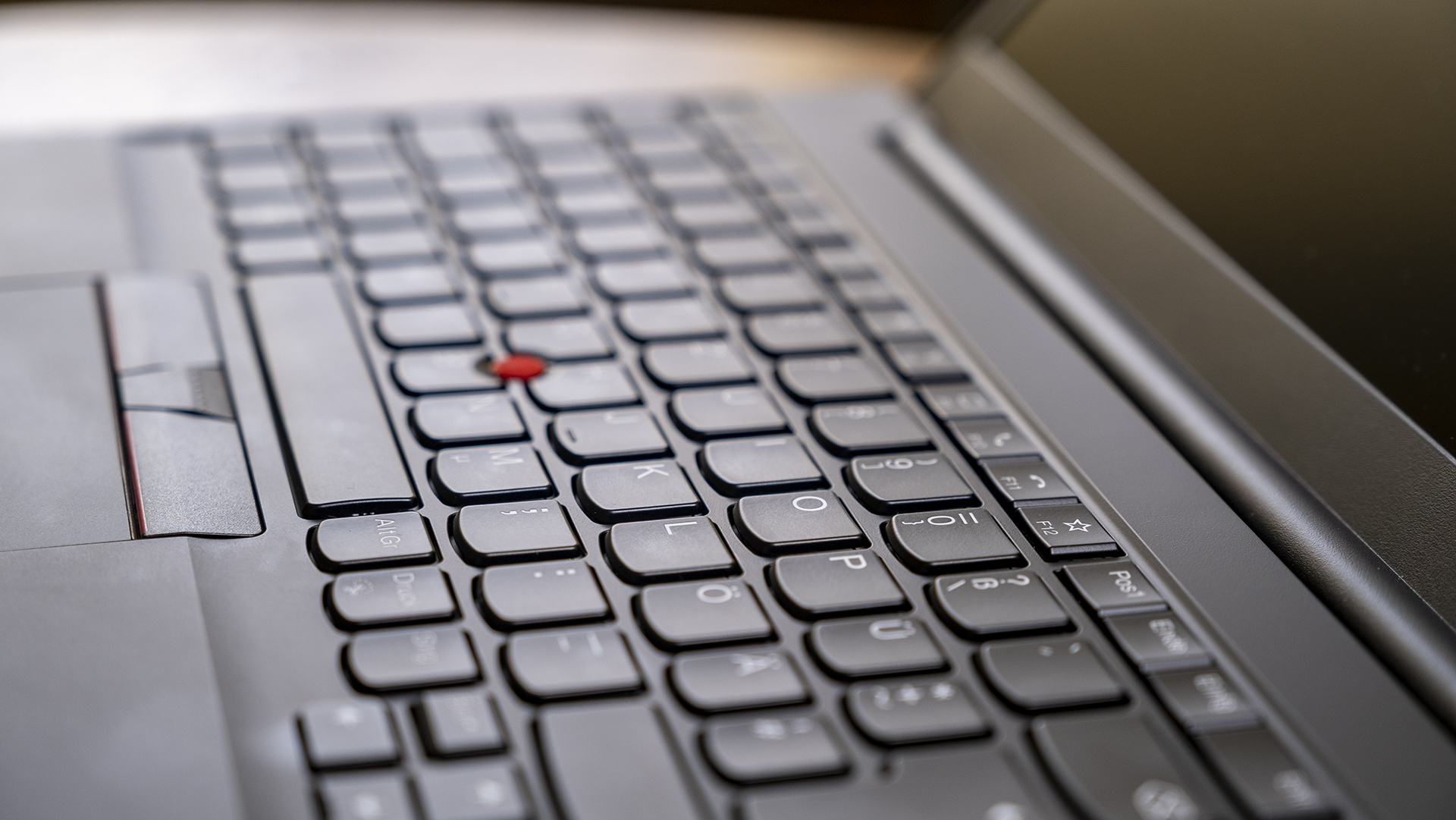 Lenovo ThinkPad E15 Tastatur Tasten Close Up Keyboard