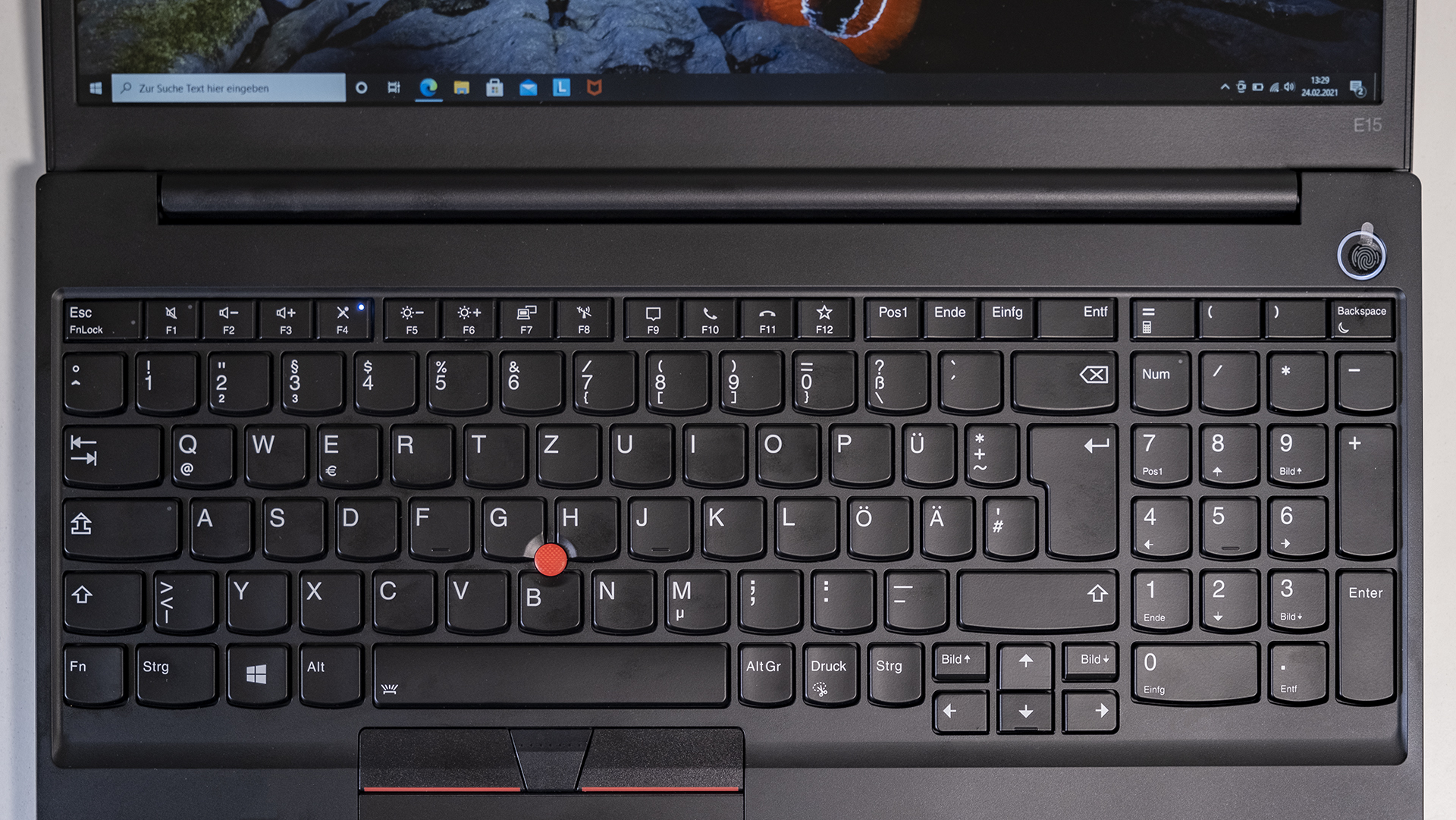 Lenovo ThinkPad E15 Tastatur Totale