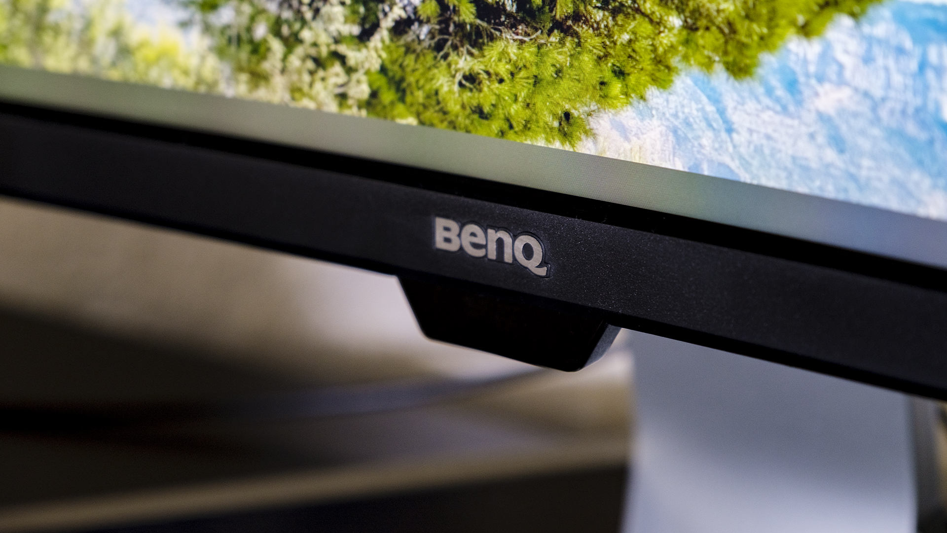 BenQ EX3501R Curved Gaming Monitor Vorderseite BI+Sensor