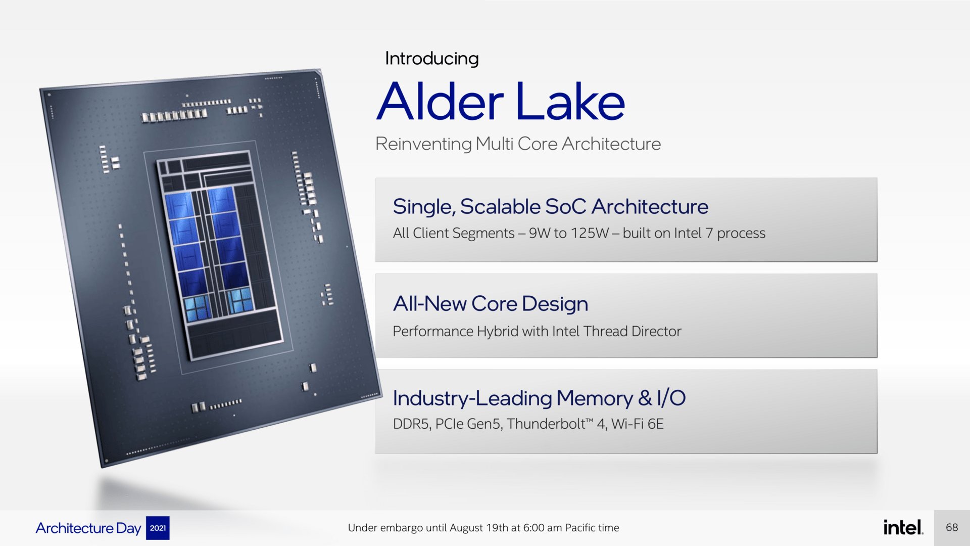 Intel Alder Lake: Neue Architektur, mehr Leistung, DDR5 uvm.