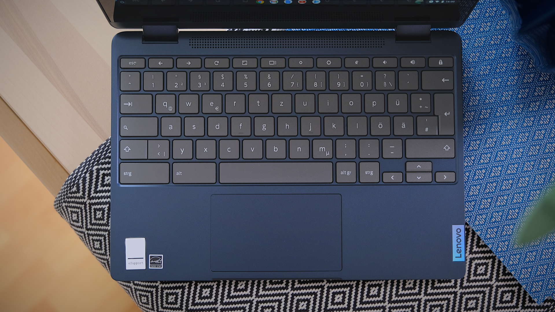 Flex 3 Chromebook keypad