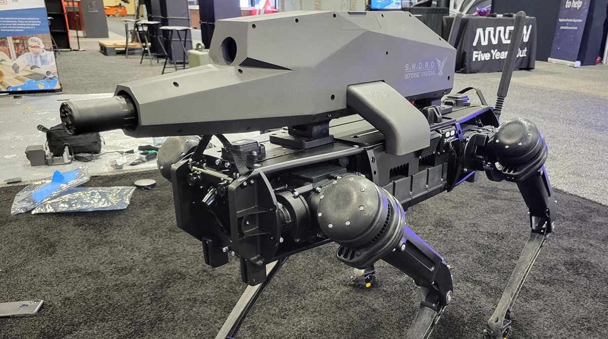 Pre-Skynet: Menschen bauen jetzt Waffen auf Roboterhunde