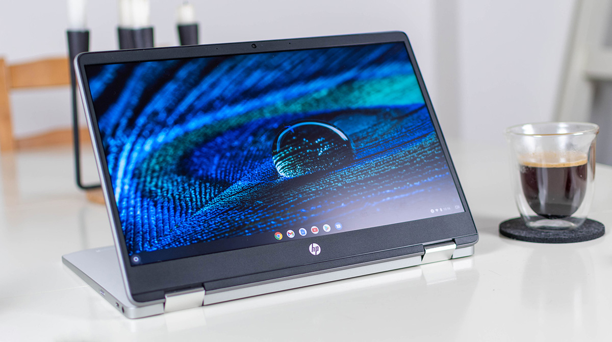 HP Chromebook x360 14 im Test: Allround-Convertible für Office und Multimedia