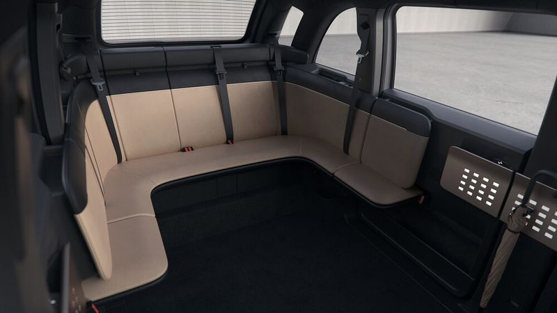 Canoo Interior example for Apple Car Self Driving Testvia Mark Gurman Bloomberg