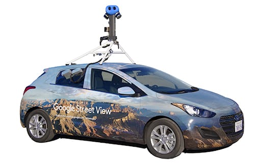 Google Street View Auto via Google